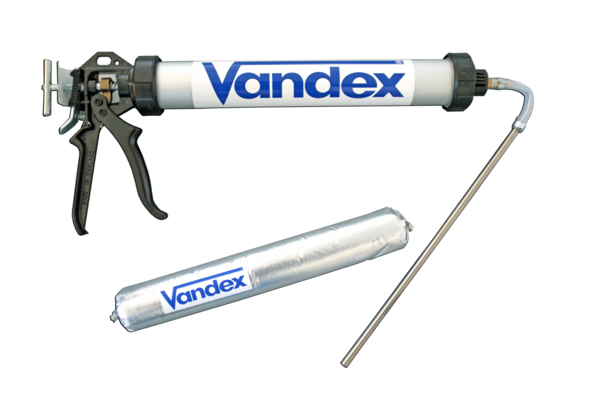 Komplet fugepistol med 30 cm injektionsrør til VANDEX IC